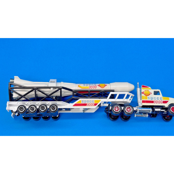 Majorette HO Scale Transport Semi Truck Trailer 600 Series #610 NASA Space 3000 - Picture 2 of 16